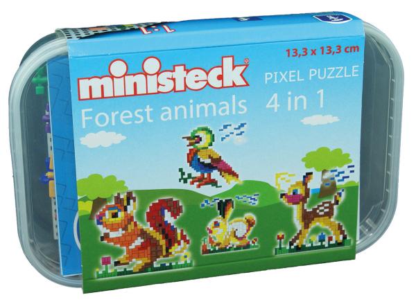 ministeck das ORIGINAL - Waldtiere 4in1